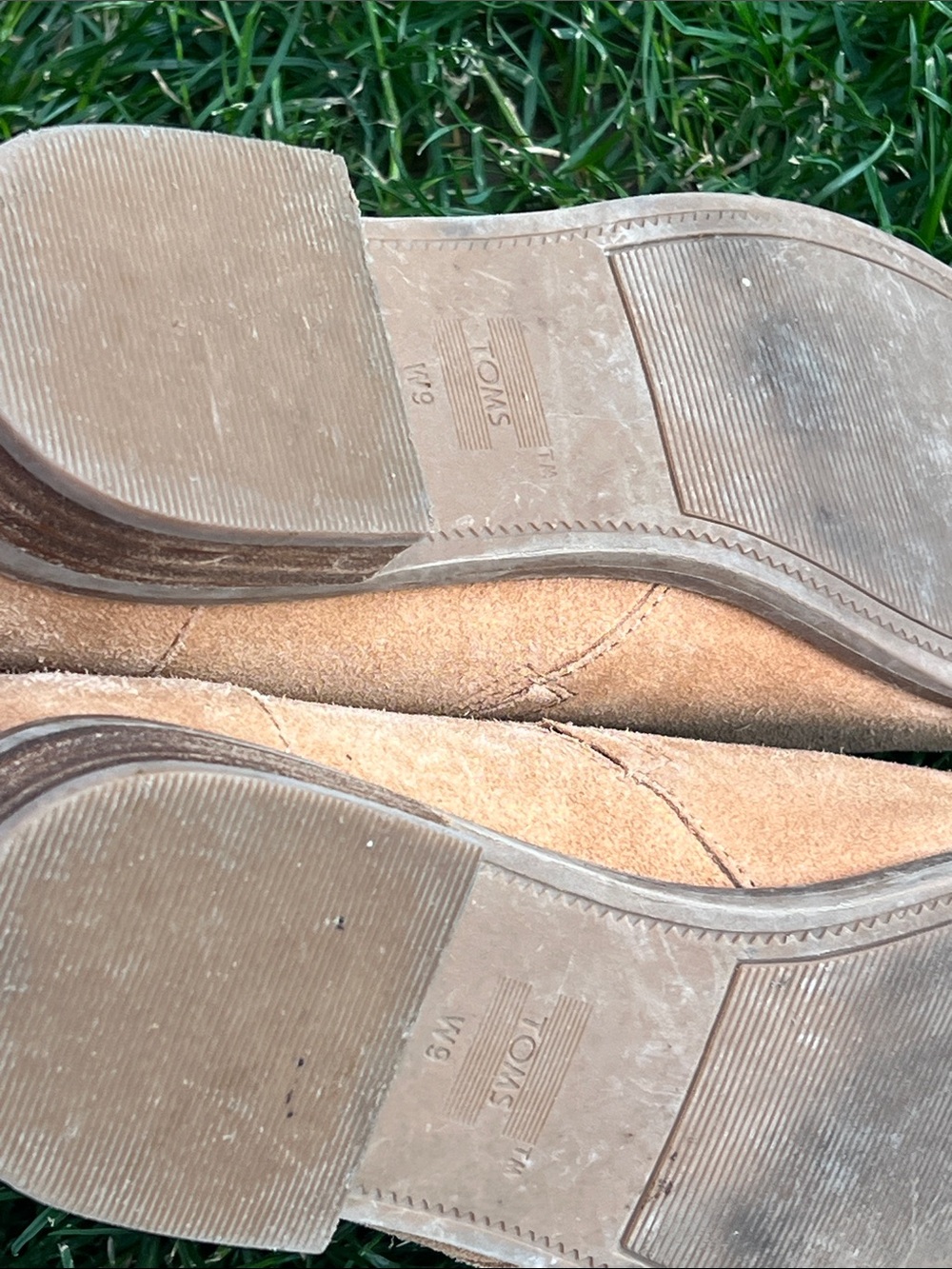Toms Womens Low Heel Bootie Suede sz 9W - Picture 4 of 6